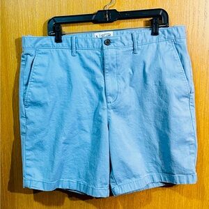 Original Penguin Sky Blue Men's Flat Front Shorts